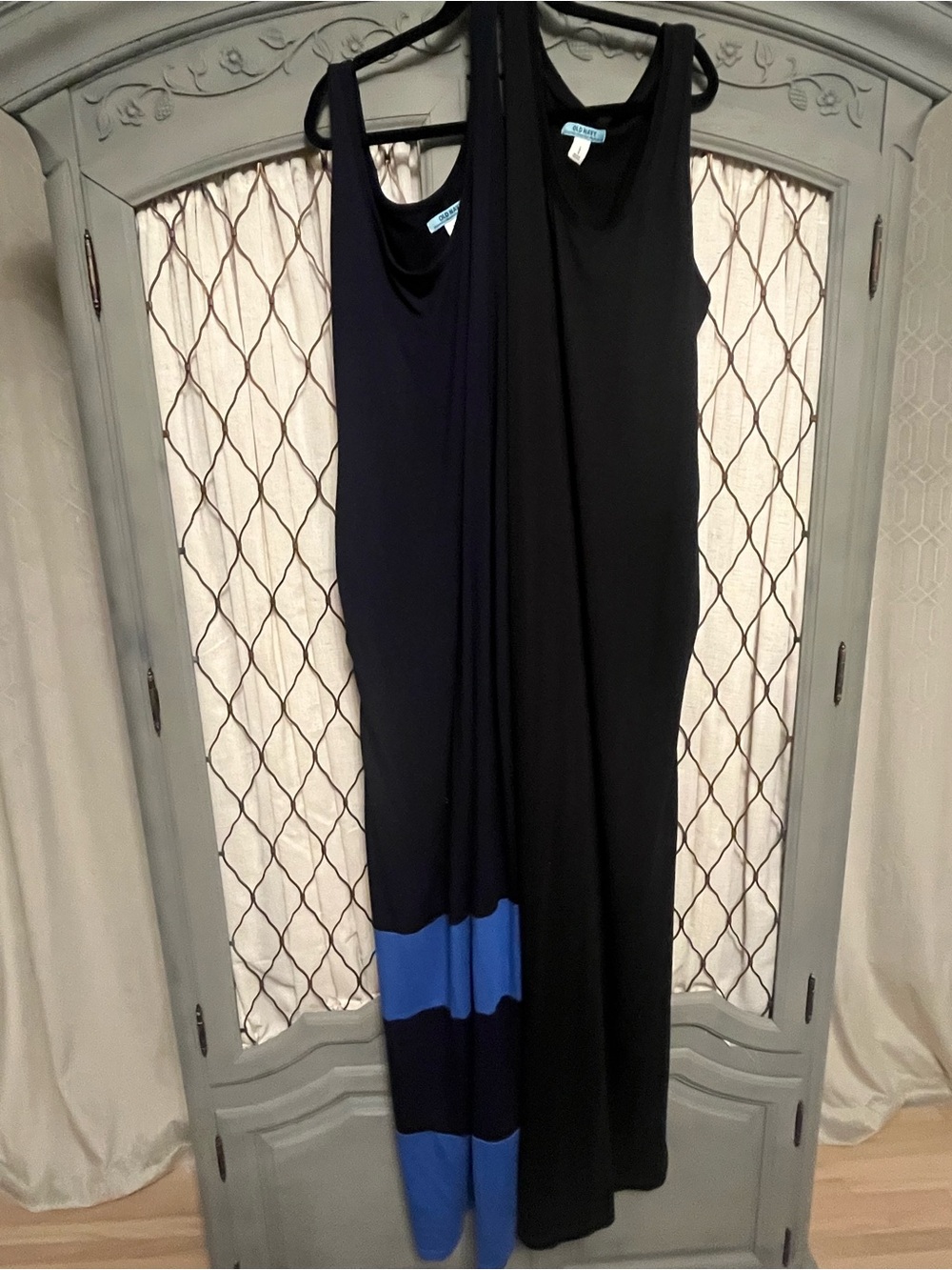 Old Navy Black Maternity Tank Dress
